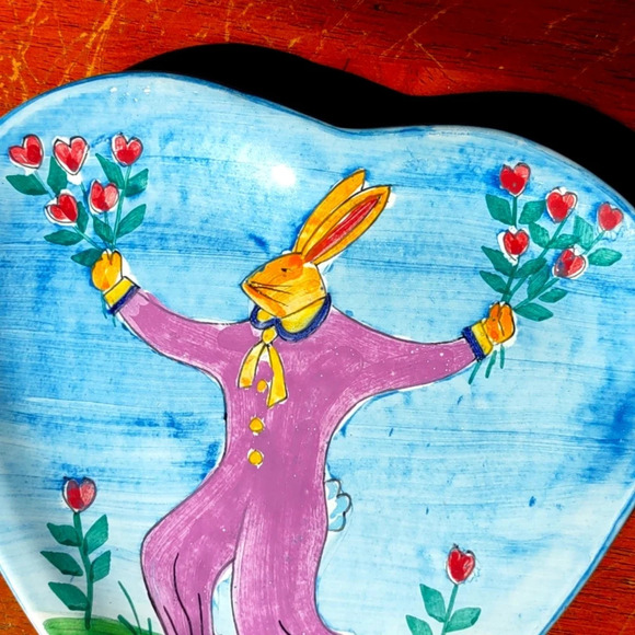 Mesa International Heart Shape Plate - Picture 4 of 4